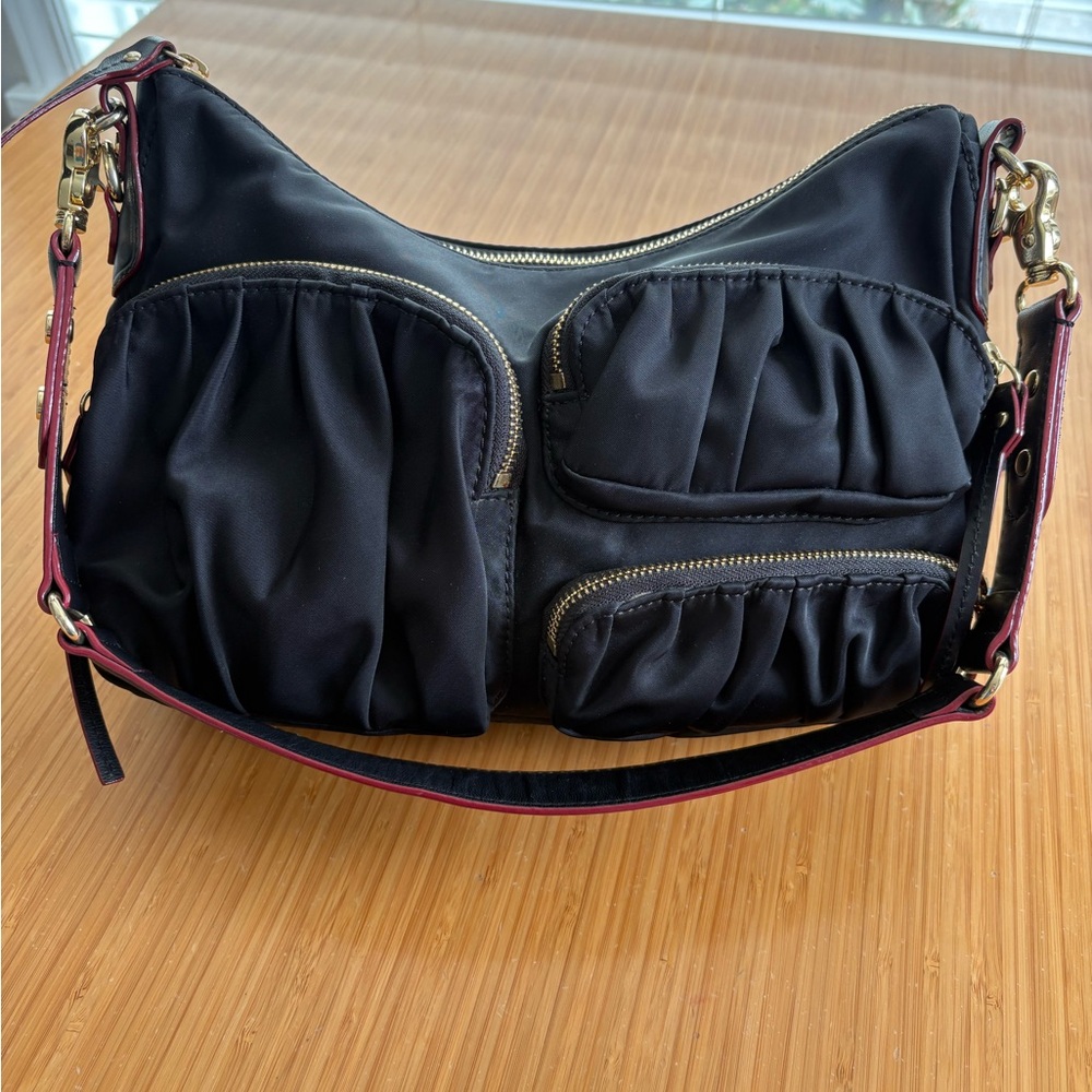 MZ Wallace black shoulder bag